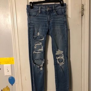 American Eagle Distress Jeans
